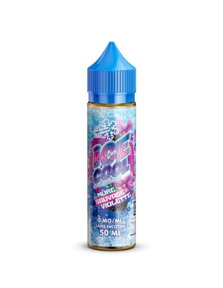 Mûre Sauvage Violette Ice Cool 50ml | E-liquide fruité glacé | Kumo