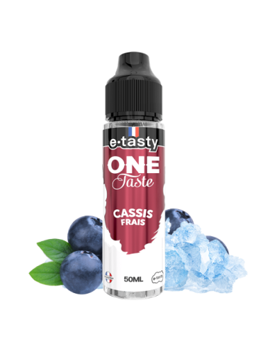 Cassis Frais One Taste E-Tasty 50 ml | Kumo