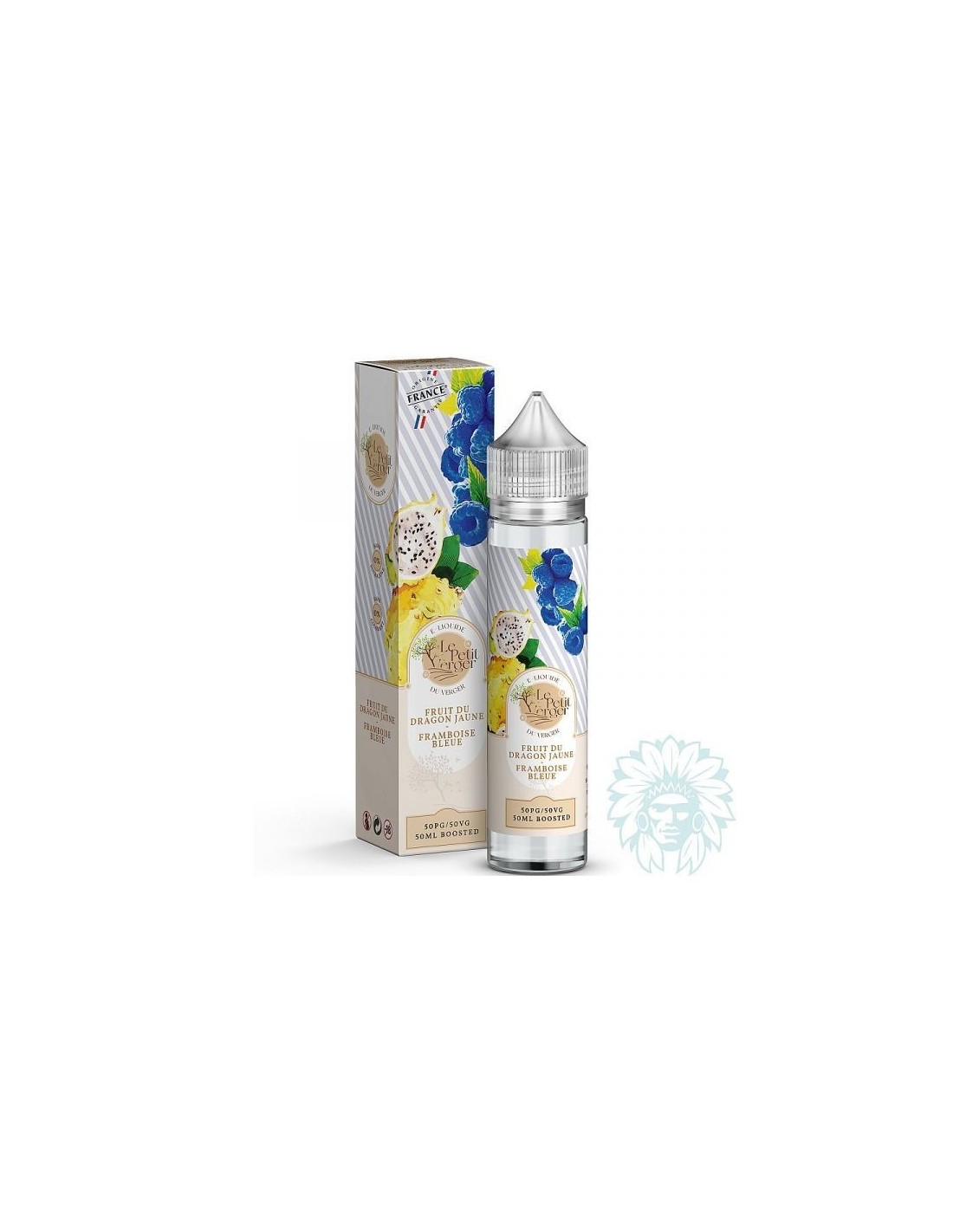 DRAGON JAUNE FRAMBOISE BLEUE LE PETIT VERGER SAVOUREA 50 ML