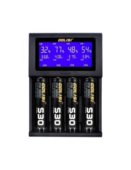 Chargeur Nitecore i4 - 4 Emplacements Accus | Kumo