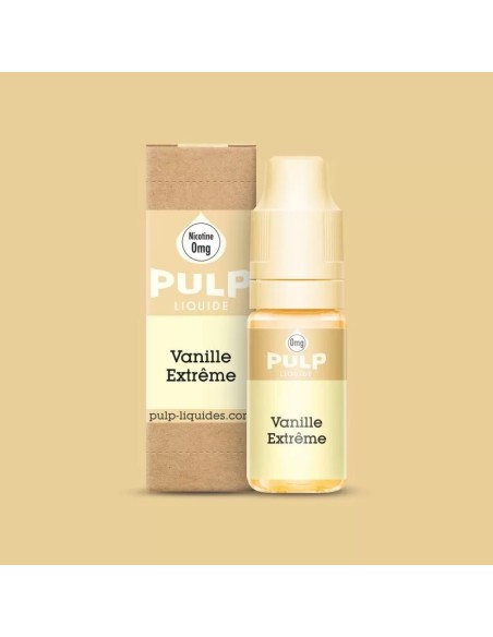 E-liquide Vanille Extrême PULP 10ml - Saveur gourmande intense | Kumo