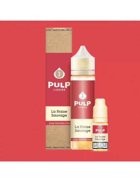 Fraise Sauvage Pulp 60ml - E-liquide Fruité | Kumo