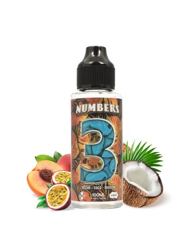 NUMBERS 3 100ml - E-liquide fruits rouges et fruits des bois | Kumo