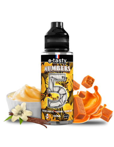 NUMBERS 5 ETASTY 100ml - E-liquide gourmand pâte à biscuit | Kumo