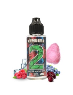 E-liquide NUMBERS 2 NUMBERS ananas framboise citron 100ML | Kumo