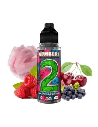 E-liquide NUMBERS 2 NUMBERS ananas framboise citron 100ML | Kumo