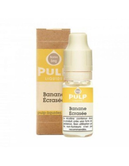 E-liquide BANANE ECRASEE PULP 10 ML | Saveur fruitée | Kumo