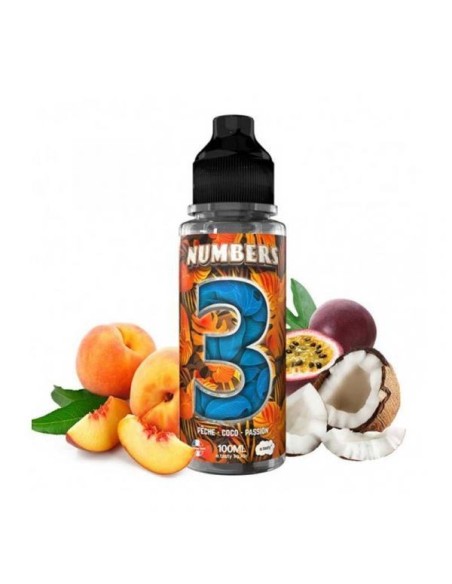 NUMBERS 3 100ml - E-liquide fruits rouges et fruits des bois | Kumo