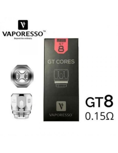 Résistance GT4 Meshed Cores NRG Vaporesso pour clearomiseur | Kumo