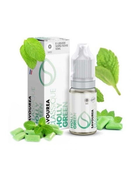 Holly Green Classique 10ml - E-liquide Menthe Fraîche | Kumo