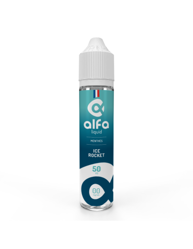 Ice Rocket Menthes Alfaliquid 50ml | E-liquide mentholé glacial | Kumo
