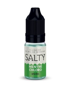 Menthe Chlorophylle Salty Savourea 10ml | Sel de Nicotine Naturel | Kumo