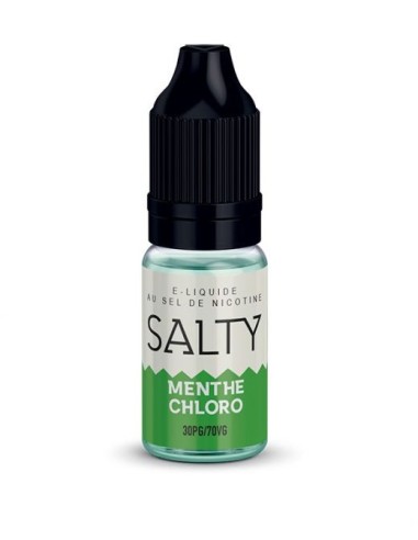 Menthe Chlorophylle Salty Savourea 10ml | Sel de Nicotine Naturel | Kumo