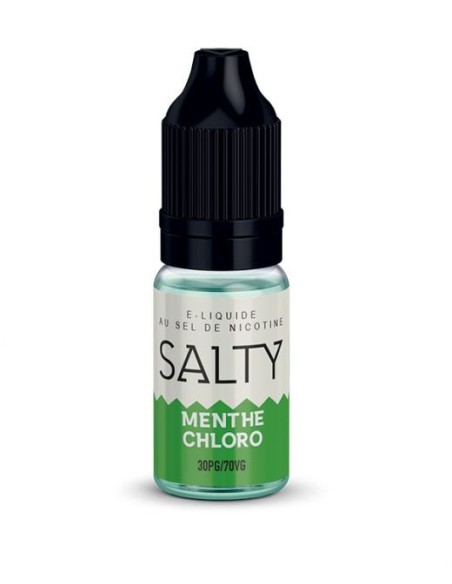 Menthe Chlorophylle Salty Savourea 10ml | Sel de Nicotine Naturel | Kumo
