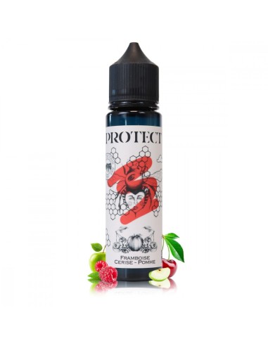 E-liquide FRAMBOISE CERISE POMME PROTECT 50 ML fruité - Kumo