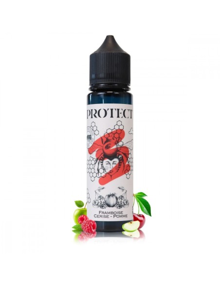 E-liquide FRAMBOISE CERISE POMME PROTECT 50 ML fruité - Kumo