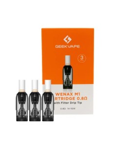 Cartouches Wenax M1 GeekVape avec filtres - Pack de 3 | Kumo