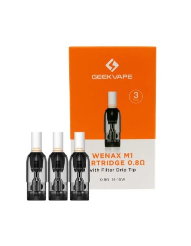 Cartouches Wenax M1 GeekVape avec filtres - Pack de 3 | Kumo