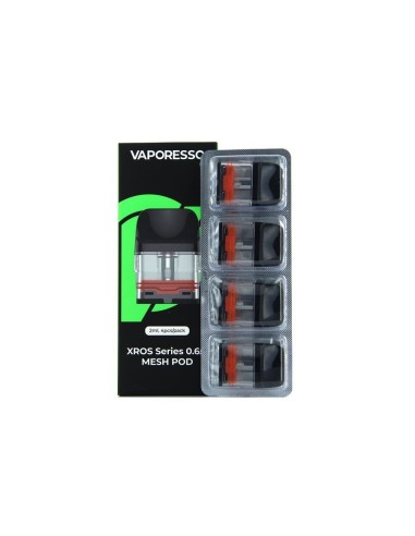 Cartouches Xros Vaporesso | Pack de 4 pour pod Xros | Kumo