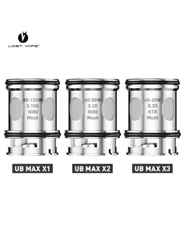 Résistance UB Max Lost Vape | Kumo Vape