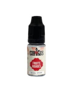 E-liquide FRUITS ROUGES CIRKUS 10ML par VDLV | Fruité intense | Kumo