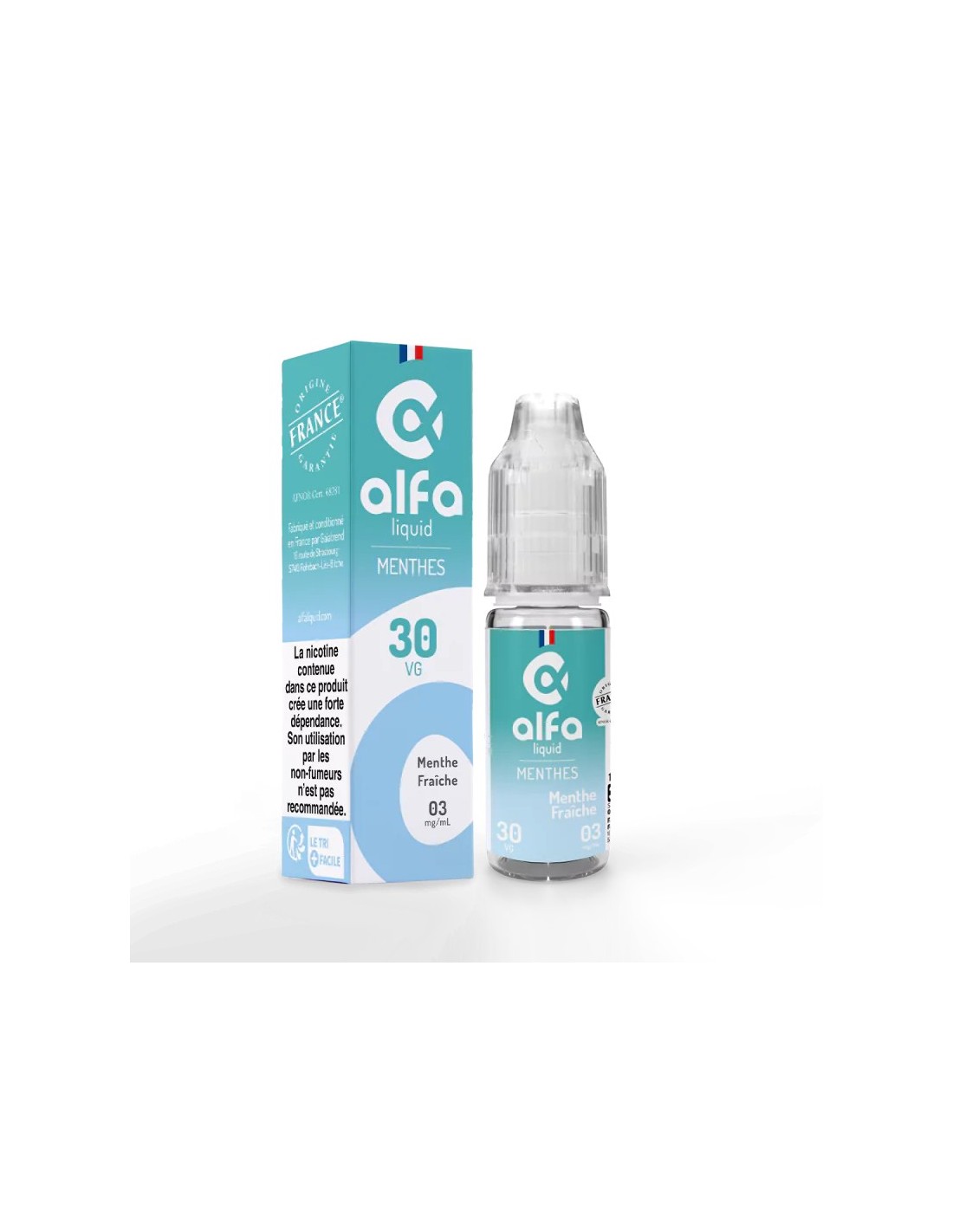 Menthe Fraiche 10mL - Alfaliquid Menthes view 11