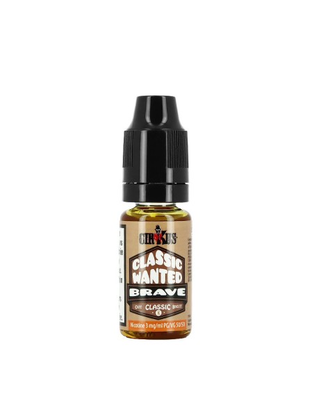 Brave Classic Wanted VDLV 10ml | E-liquide pour débutants | Kumovape