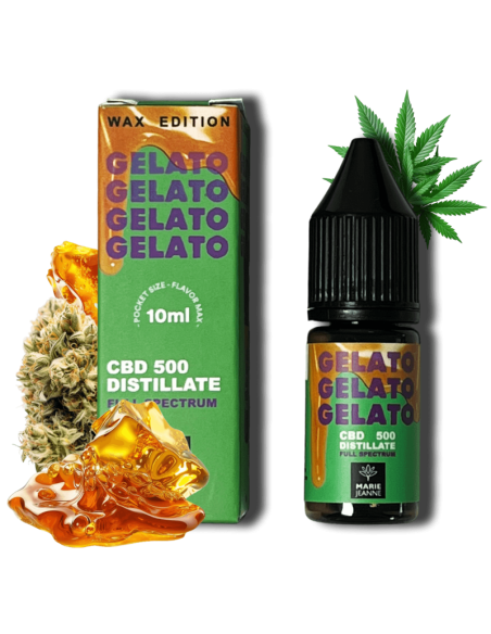 E-liquide CBD Gelato 10ml Wax Edition Marie Jeanne | Kumo