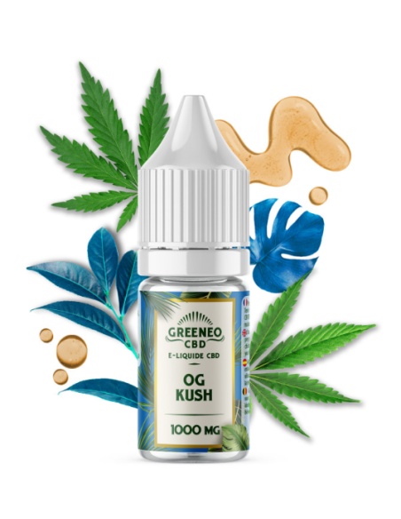 Huile Sublinguale OG Kush CBD Greeneo 10ml Premium | Kumo