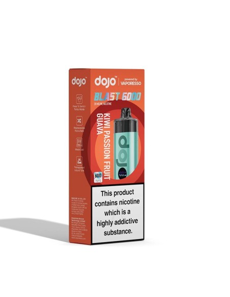 Kit Dojo Blast 6000 Kiwi Passion Fruit Guava | Kumo
