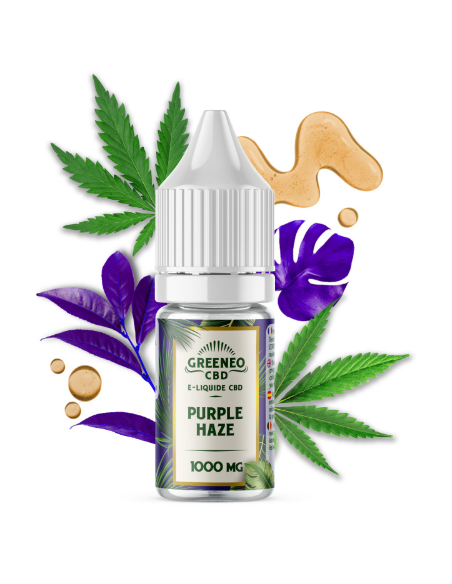 Huile Sublinguale Purple Haze CBD Greeneo 10ml | Kumo