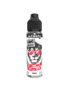 SAM LA MENACE | E-liquide fruité mandarine et pêche 50 ml | Kumo