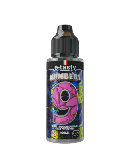 Numbers 9 Etasty 100ml - E-liquide Gourmand | Kumo