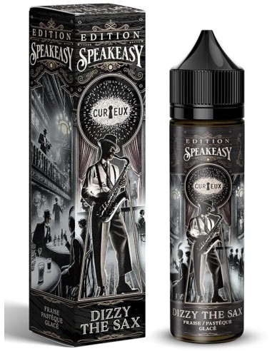 DIZZY THE SAX SPEAKEASY 50ml - E-liquide Pêche Sureau | Kumo