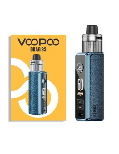 Kit Drag S3 Voopoo - Pod Mod 60W 2500mAh | Kumo Vape