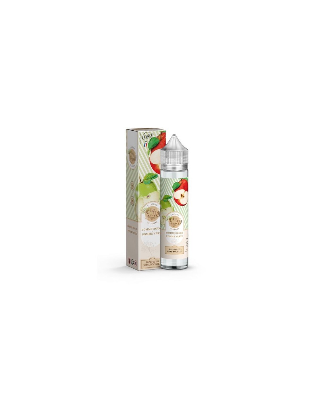 E-liquide Pomme Rouge - Pomme Verte - Frais - 50ml - Le Petit Verger view 8