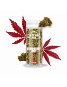 Fleur CBD Strawberry Haze 15g Greeneo | Kumo Vape