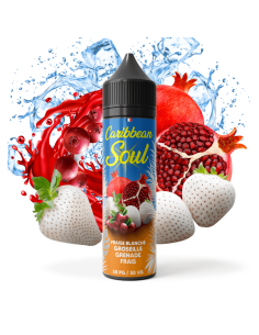 E-liquide Caribbean Soul Fraise Grenade Frais Bobble 50ml | Kumo