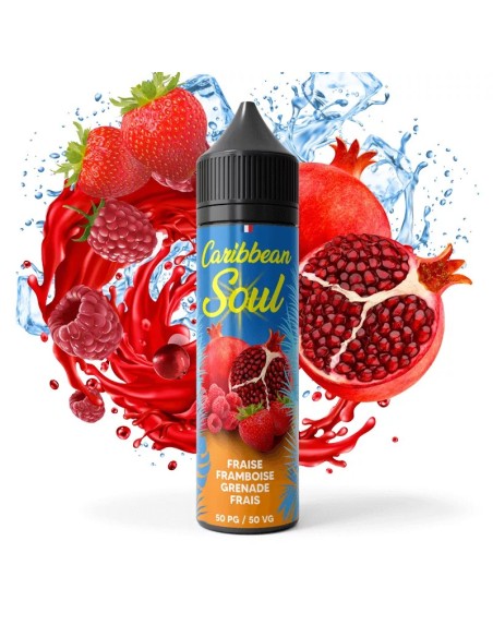 E-liquide Fraise Framboise Grenade Frais Bobble 50ml | Kumo