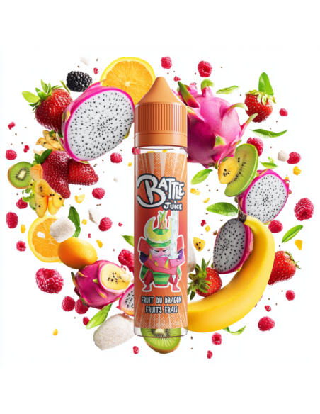 Fruit Dragon Fruits Frais Battle Juice Bobble 50ml | Kumo