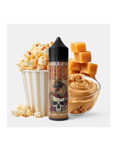 Popcorn Caramel Cacahuètes Seum Bobble 50ml | Kumo
