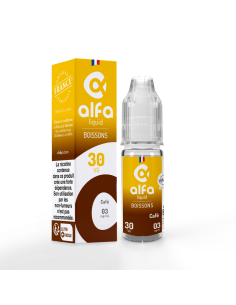 Café Boissons Alfaliquid 10 ml - E-liquide Français | Kumo