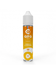 Vanilla Popcorn Alfaliquid 50ml - E-liquide Gourmand | Kumo