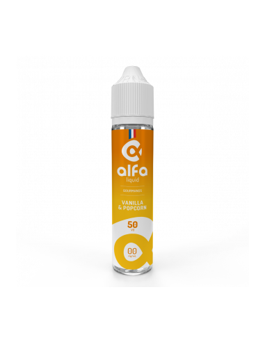 Vanilla Popcorn Alfaliquid 50ml - E-liquide Gourmand | Kumo
