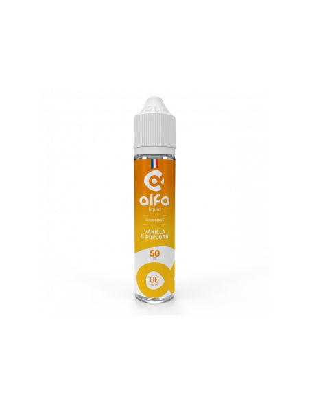 Vanilla Popcorn Alfaliquid 50ml - E-liquide Gourmand | Kumo