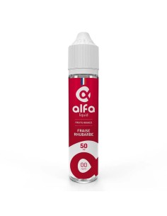 Fraise Rhubarbe Alfaliquid 50ml - E-liquide Fruité | Kumo