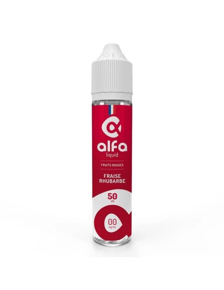 Fraise Rhubarbe Alfaliquid 50ml - E-liquide Fruité | Kumo