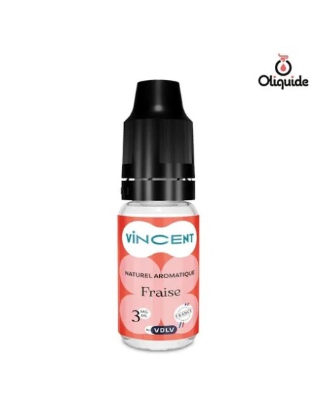 E-liquide Fraise Vincent VDLV 10ml | Kumo Vape