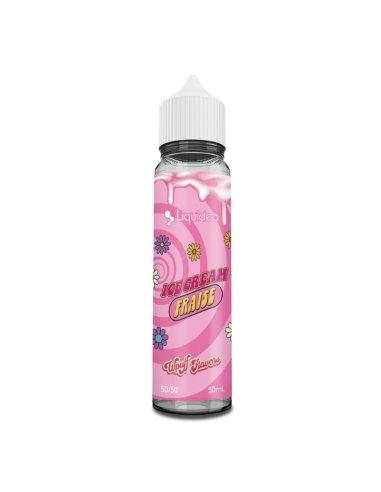 Ice Cream Fraise Wpuff Flavors Liquideo 50ml | Kumo Vape