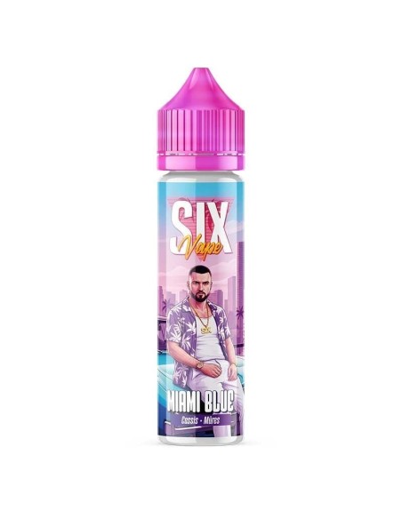 Miami Blue Six Vape 50ml - E-liquide Fruité Tropical | Kumo